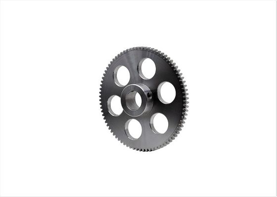 Nitriding 40Cr Steel straight spur gear T80 M0.8 Quenched Precision